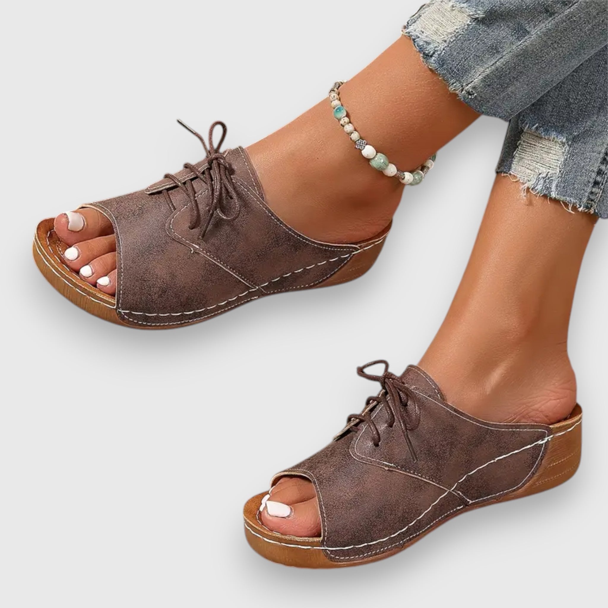 Saskia – Sandaler i vintage-stil