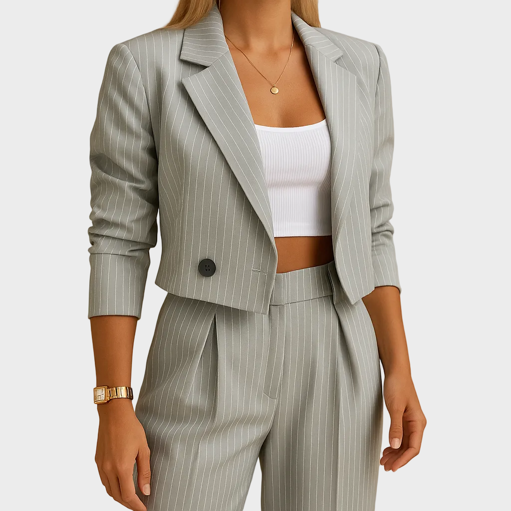 Annelies – Elegant sett med blazer og bukser