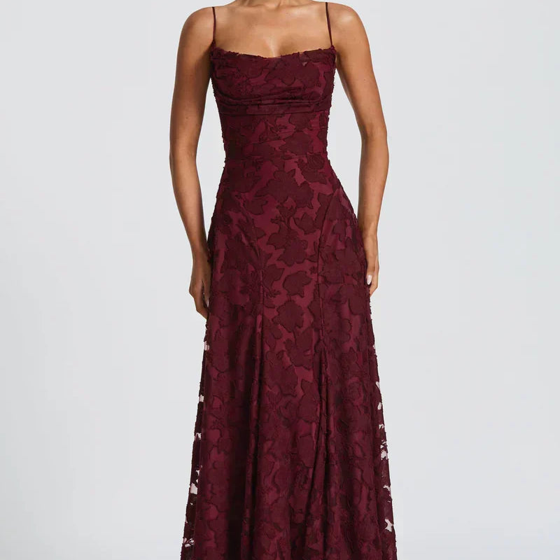Alexandra – Elegant maxikjole
