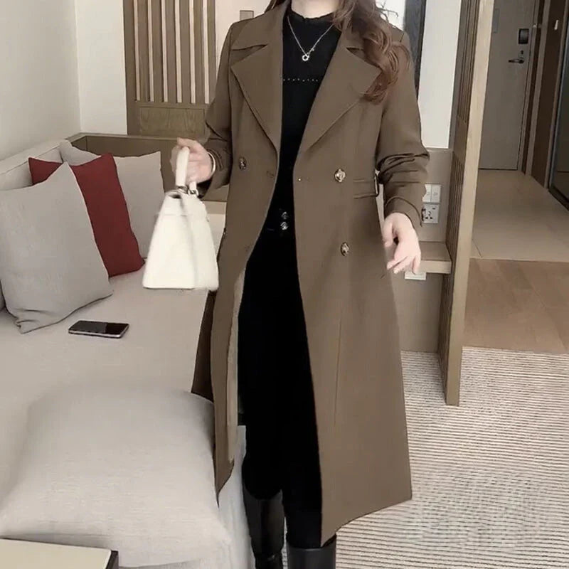 Grazia – Klassisk figursydd trenchcoat – 3