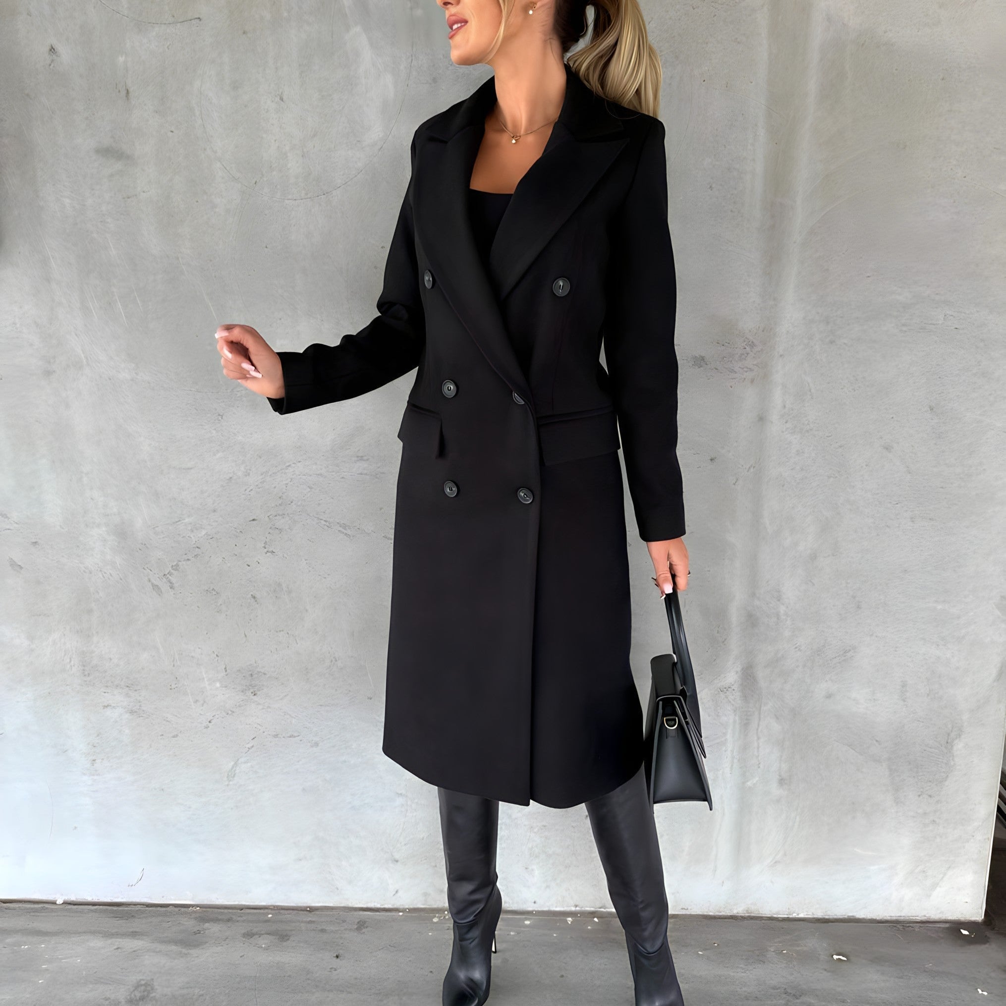 Ilaria – Lang dobbeltspent kåpe – 6
