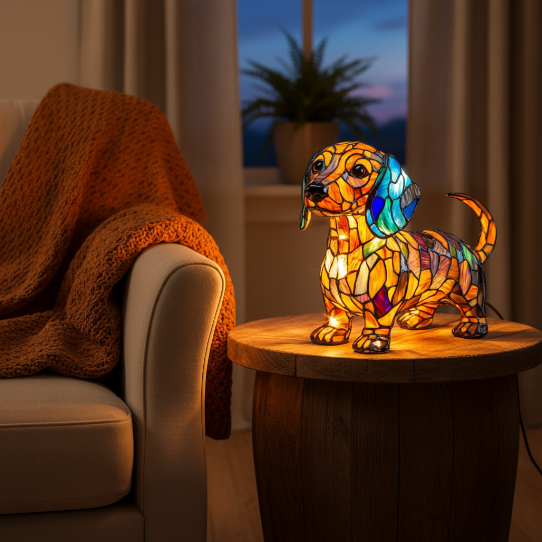 Pip | Lampe formet som en dachshund