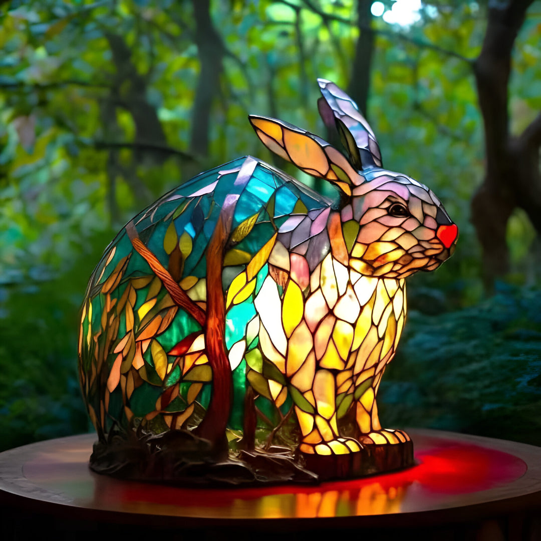 Noppie | Fargerik kaninlampe