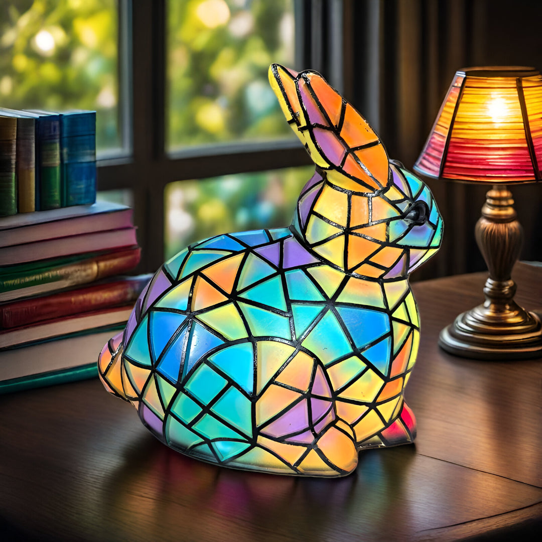 Tibbe | Fargerik kaninlampe