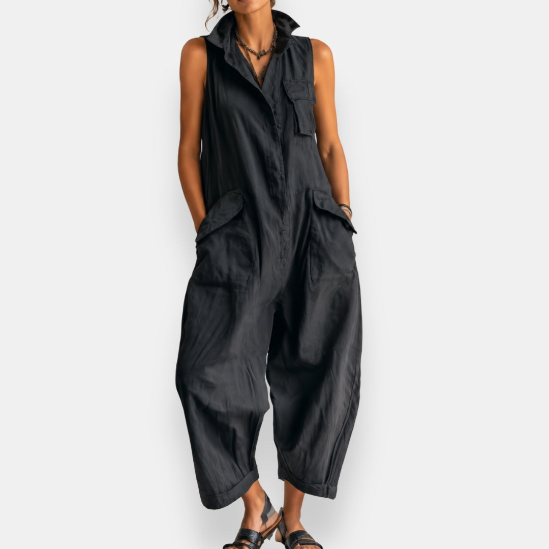 Gina | Ermeløs jumpsuit