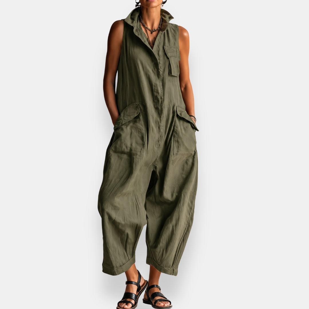 Gina | Ermeløs jumpsuit