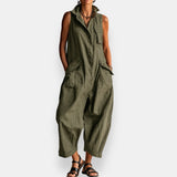 Gina | Ermeløs jumpsuit