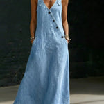 Vera | Denimkjole med knapper