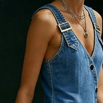 Vera | Denimkjole med knapper
