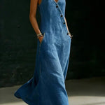 Vera | Denimkjole med knapper
