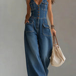 Sofía | Denimjumpsuit med avslappet passform