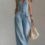 Sofía | Denimjumpsuit med avslappet passform