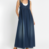 Karen | Lang denimkjole