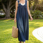 Karen | Lang denimkjole