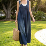 Karen | Lang denimkjole