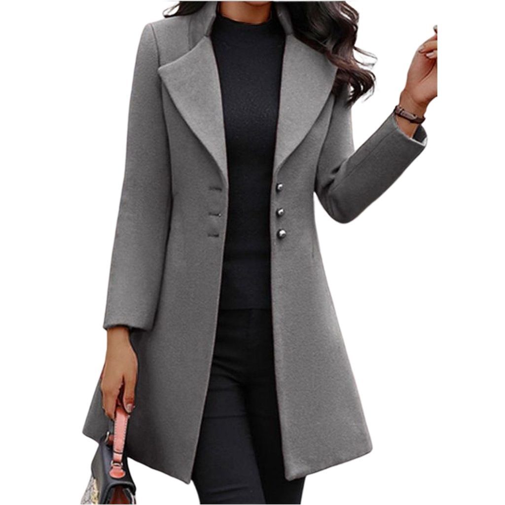 Patrizia – Lang figursydd trenchcoat med belte – 2