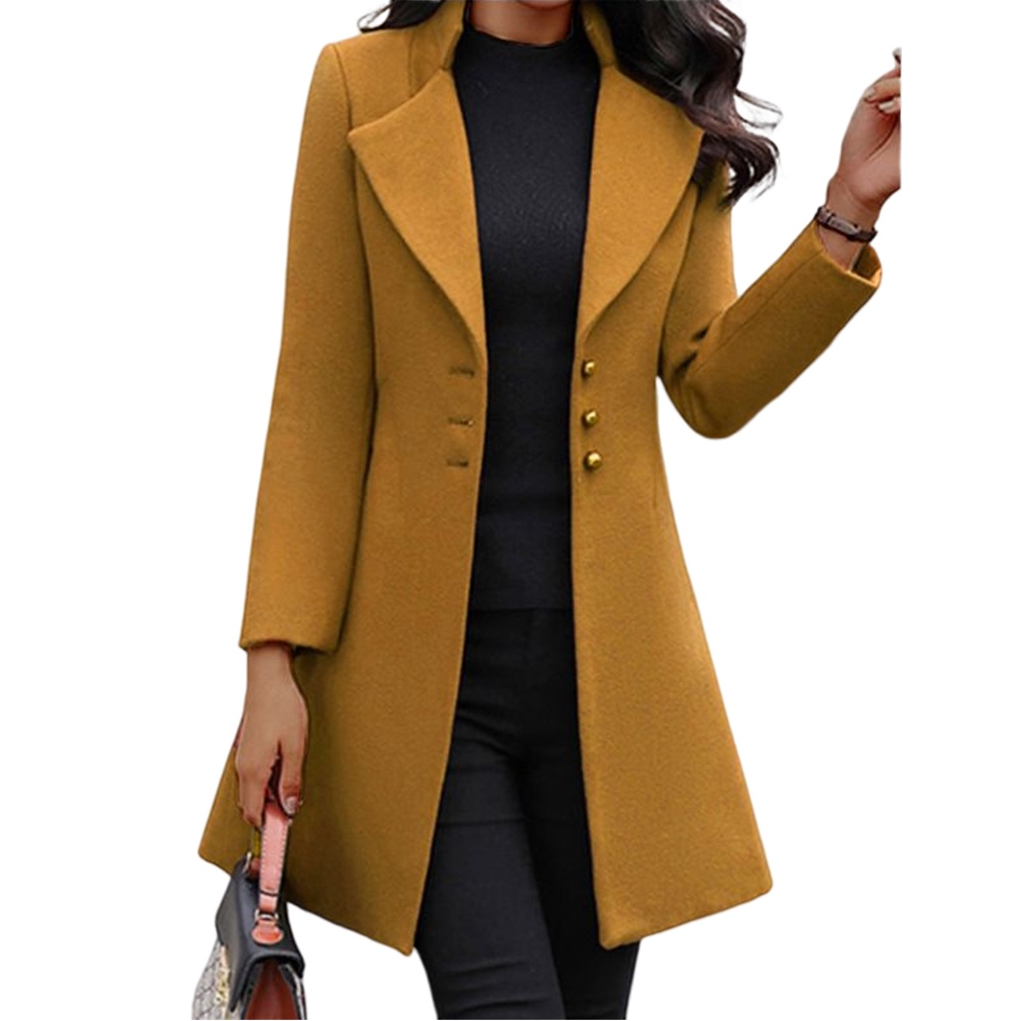 Patrizia – Lang figursydd trenchcoat med belte – 3