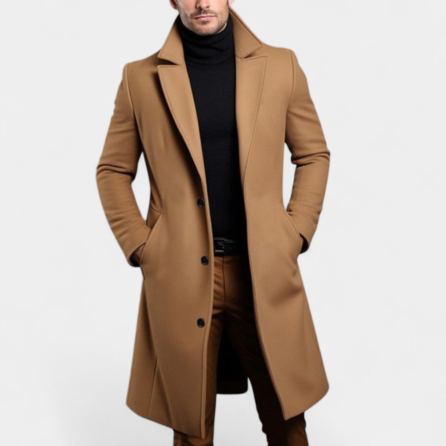 Adam – Elegant herrekåpe med slag