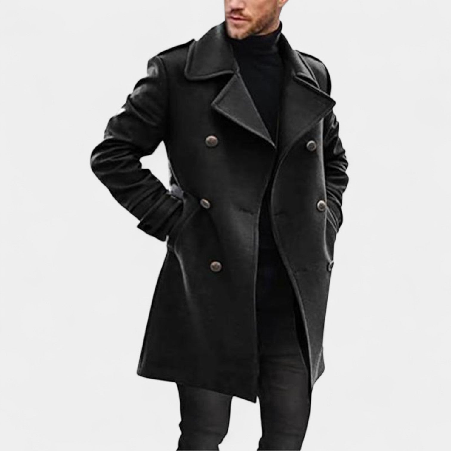 Marek – Elegant dobbeltspent kåpe