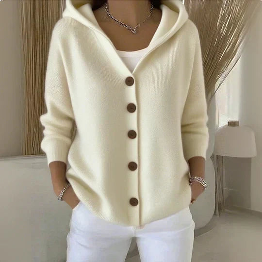 Rocío – Cardigan med hette
