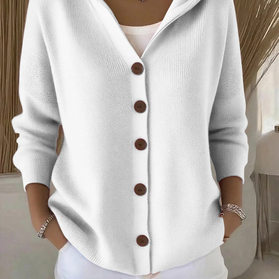 Rocío – Cardigan med hette