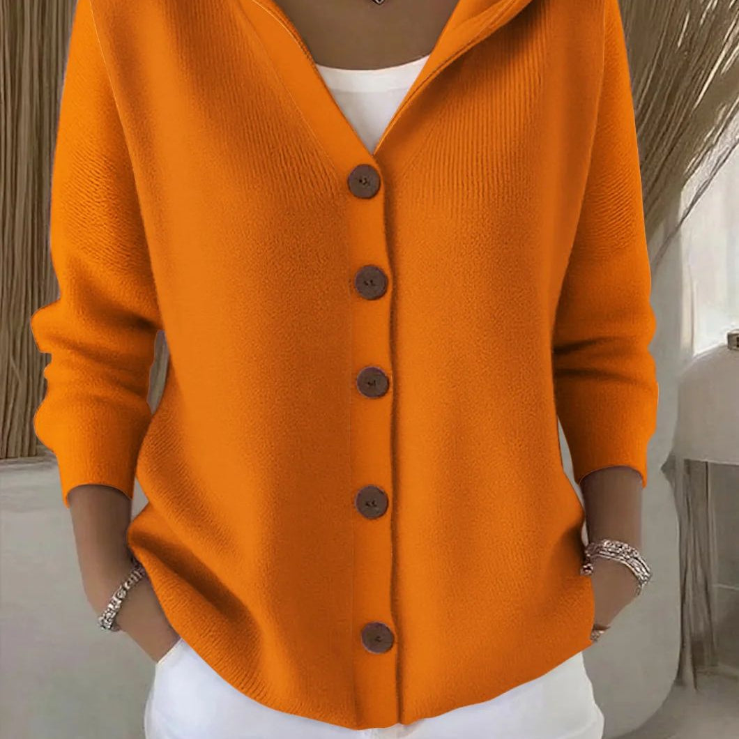 Rocío – Cardigan med hette