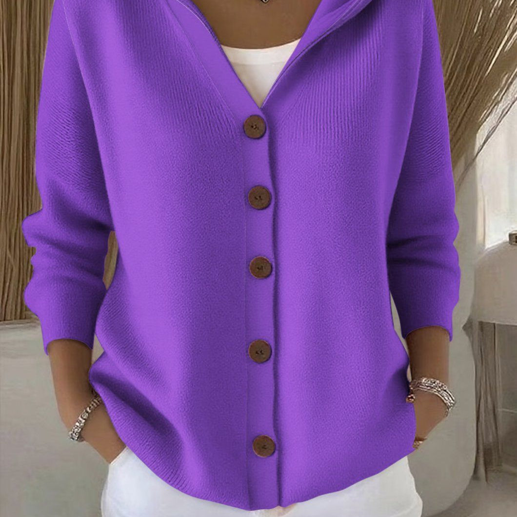Rocío – Cardigan med hette