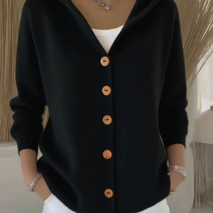 Rocío – Cardigan med hette