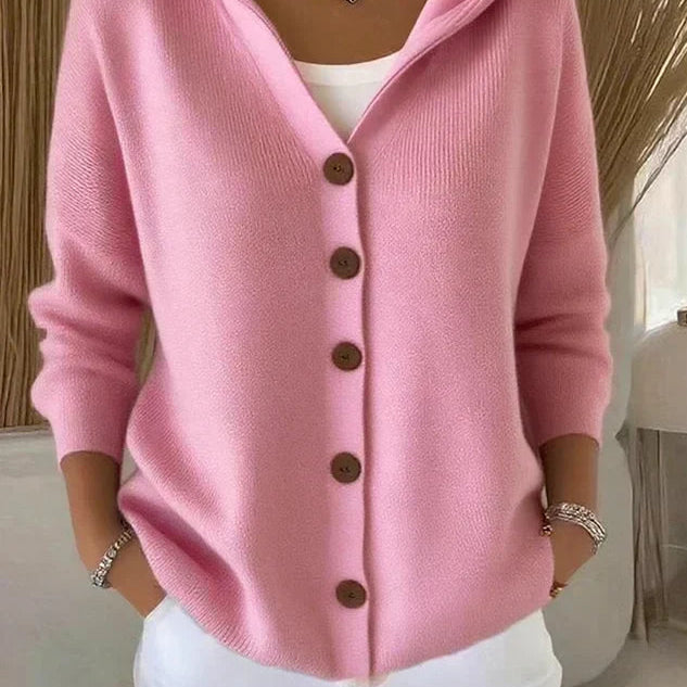 Rocío – Cardigan med hette