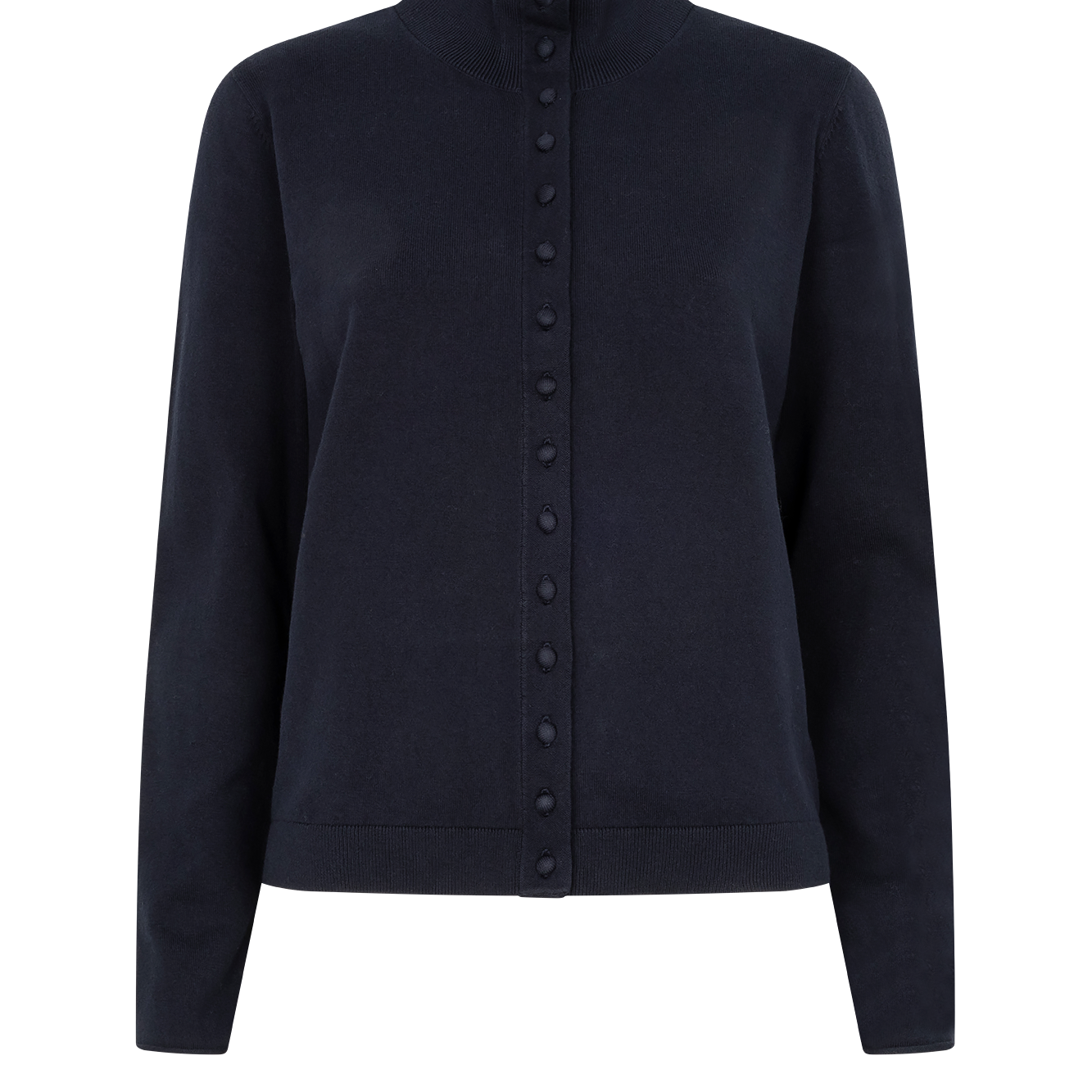 Adriana – Kort cardigan med høy hals