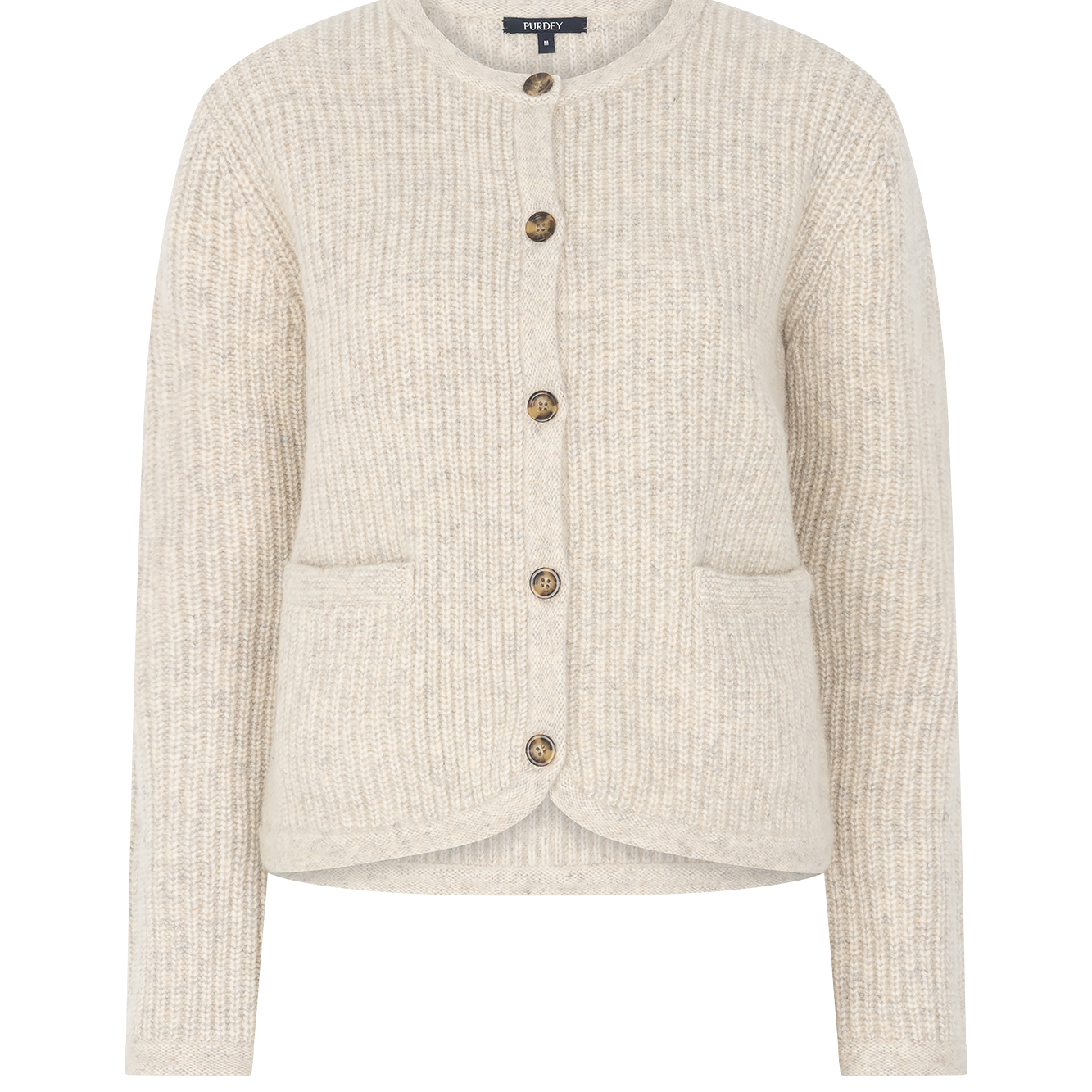 Lucia – Cardigan med knapper og lommer